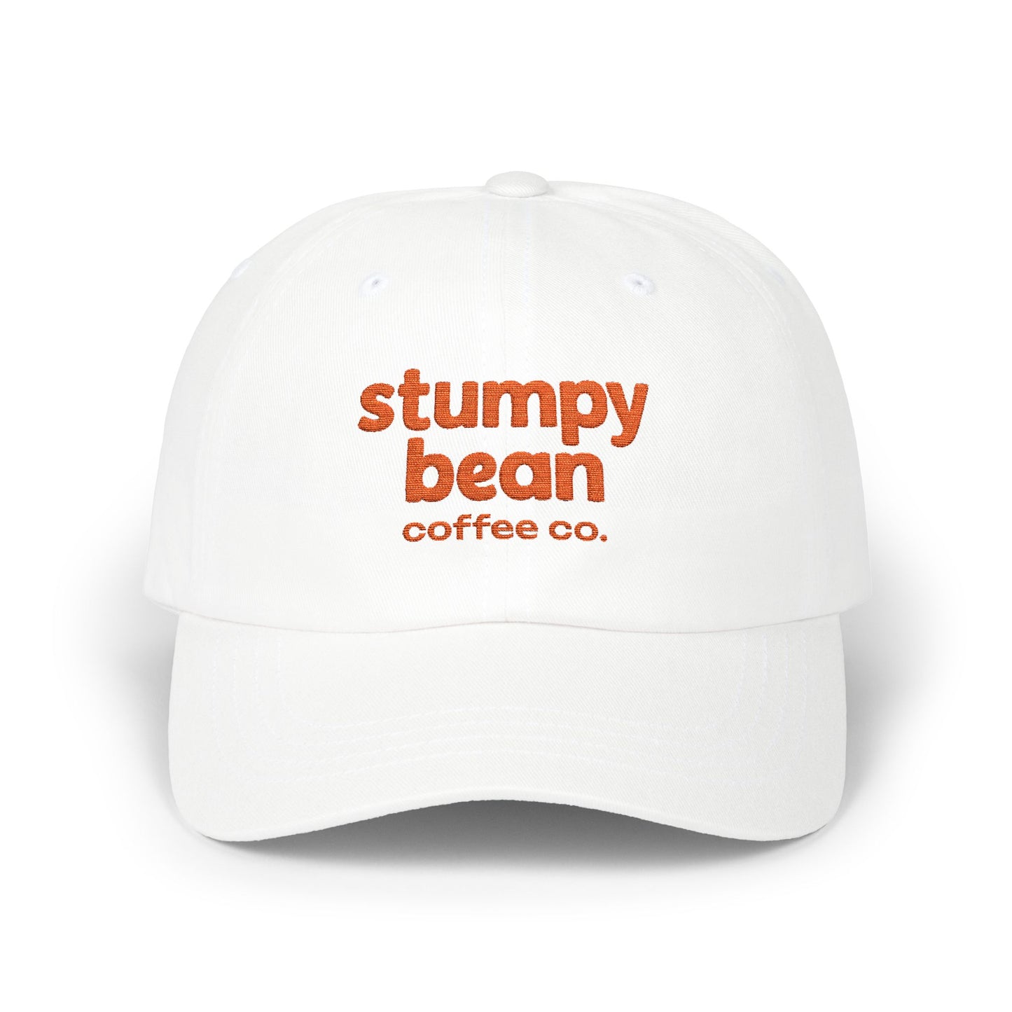 Stumpy Bean Classic Dad Cap - Stylish & Comfortable Hat for Coffee Lovers