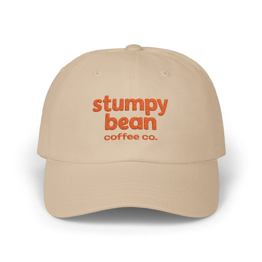 Stumpy Bean Classic Dad Cap - Stylish & Comfortable Hat for Coffee Lovers