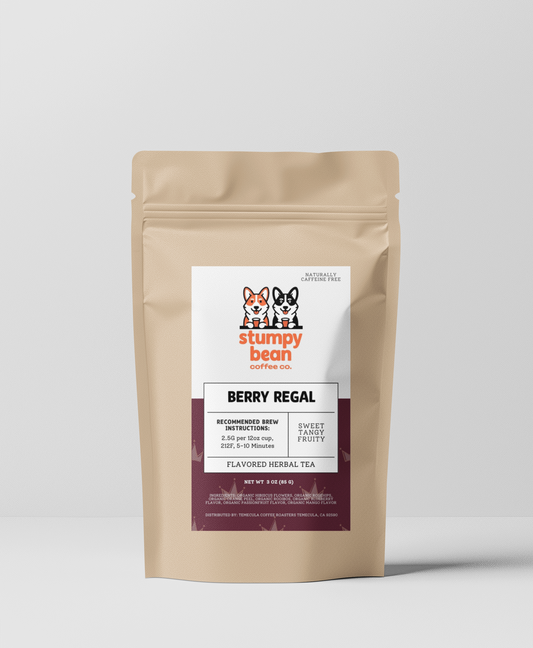 - Berry Regal Tea (caffeine free) -