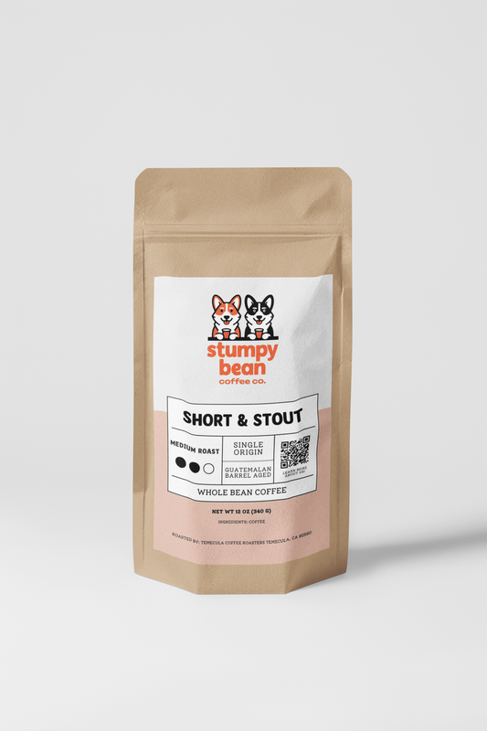 Short & Stout - Whiskey Barrel Aged Coffee from Guatemala