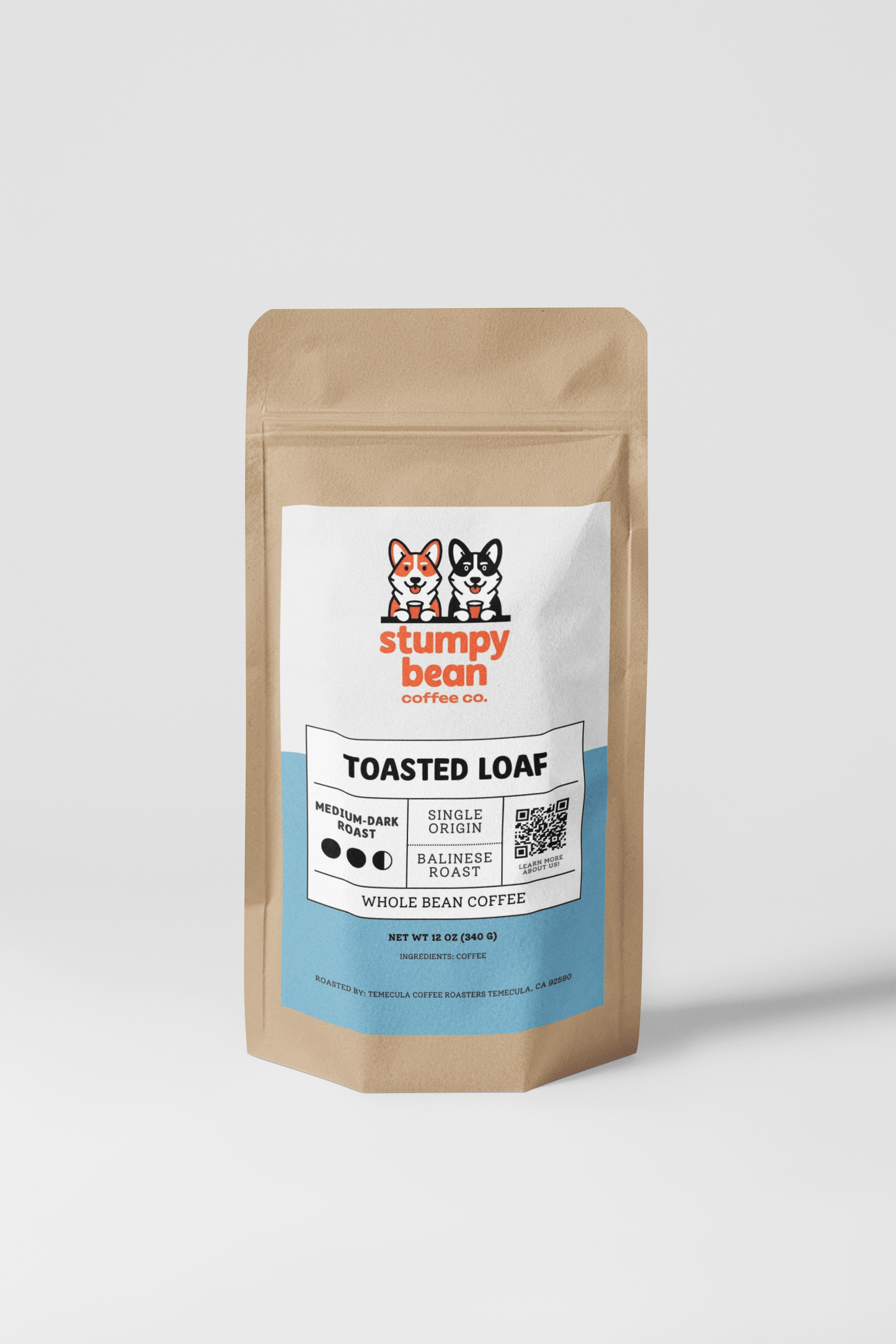 Toasted Loaf - Medium/Dark Coffee from Bali
