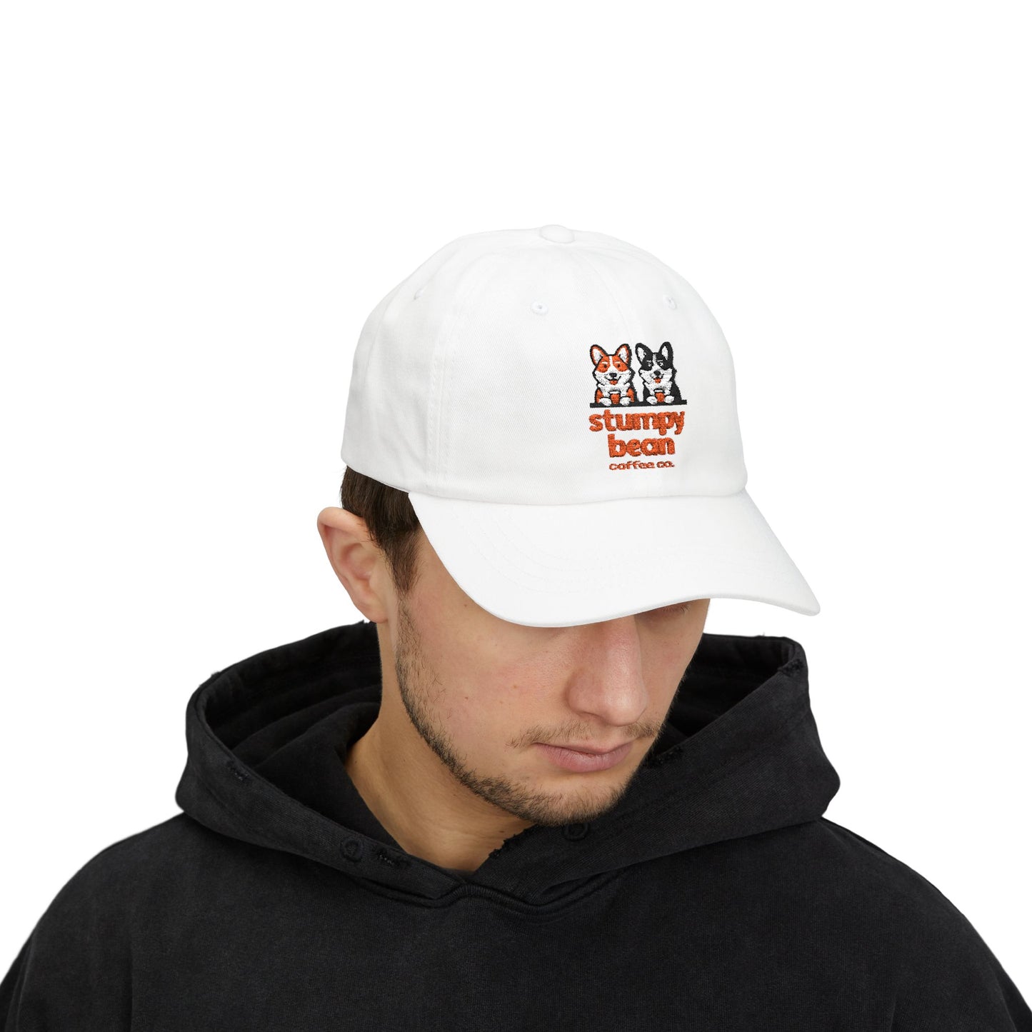 Stylish Classic Dad Cap with Stumpy Bean Logo