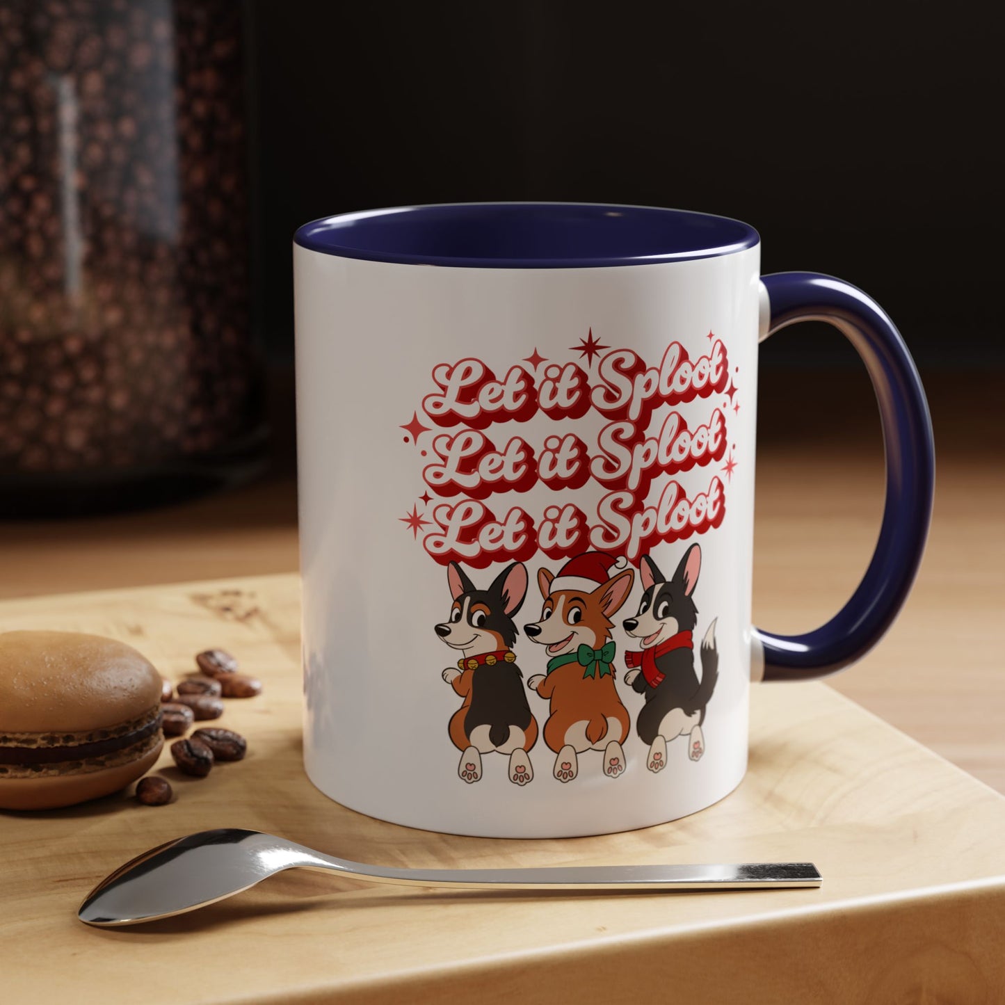 "Let It Sploot" Corgi Coffee Mug