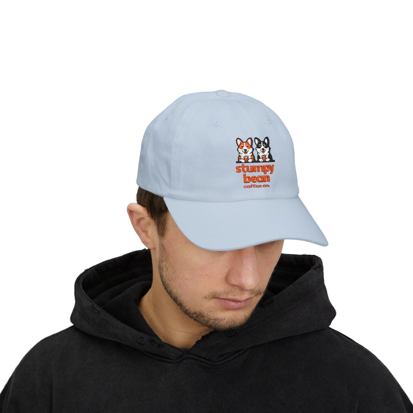 Stylish Classic Dad Cap with Stumpy Bean Logo
