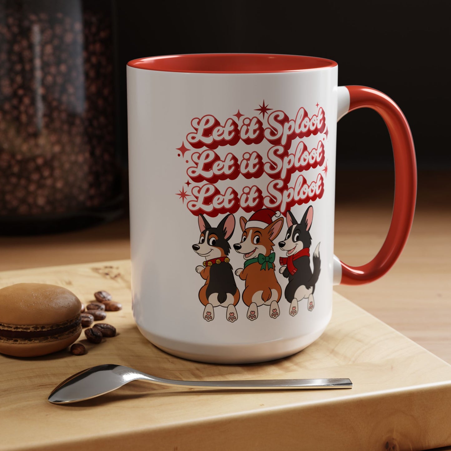 "Let It Sploot" Corgi Coffee Mug