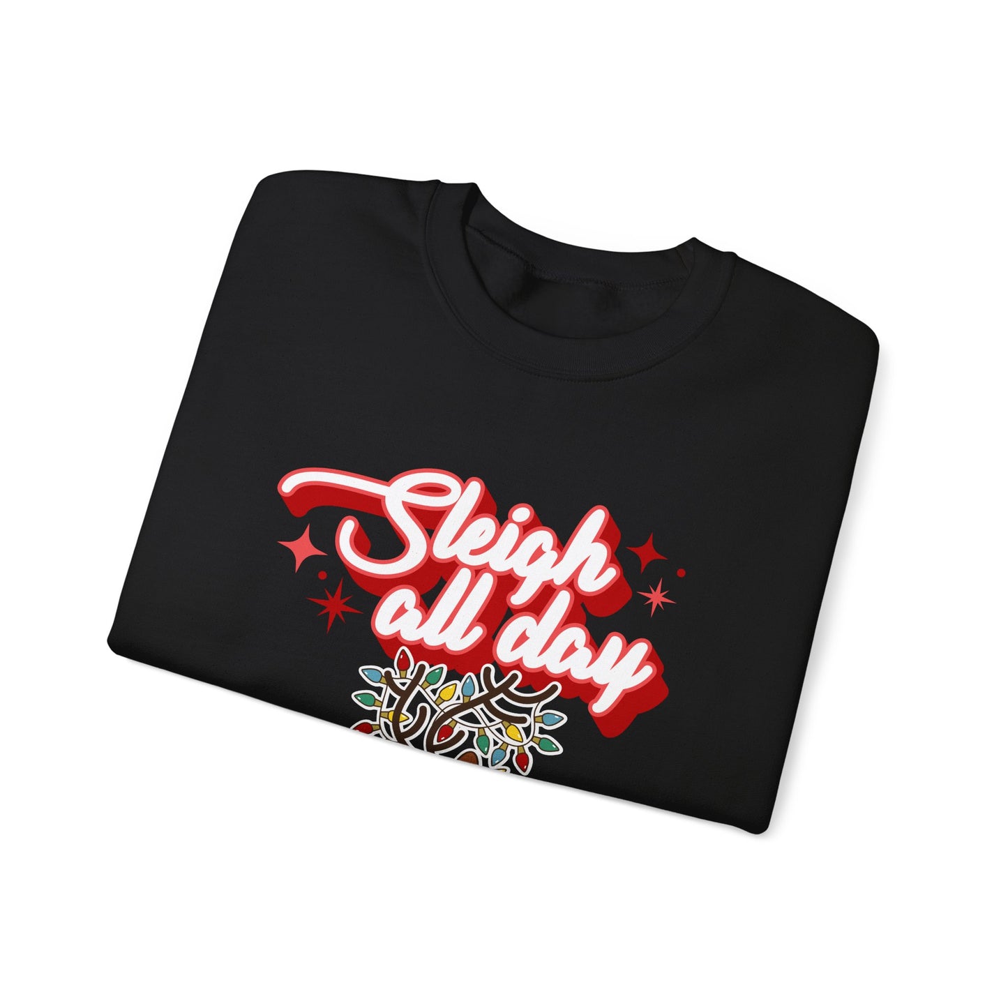 "Sleigh All Day" Corgi Christmas Sweatshirt