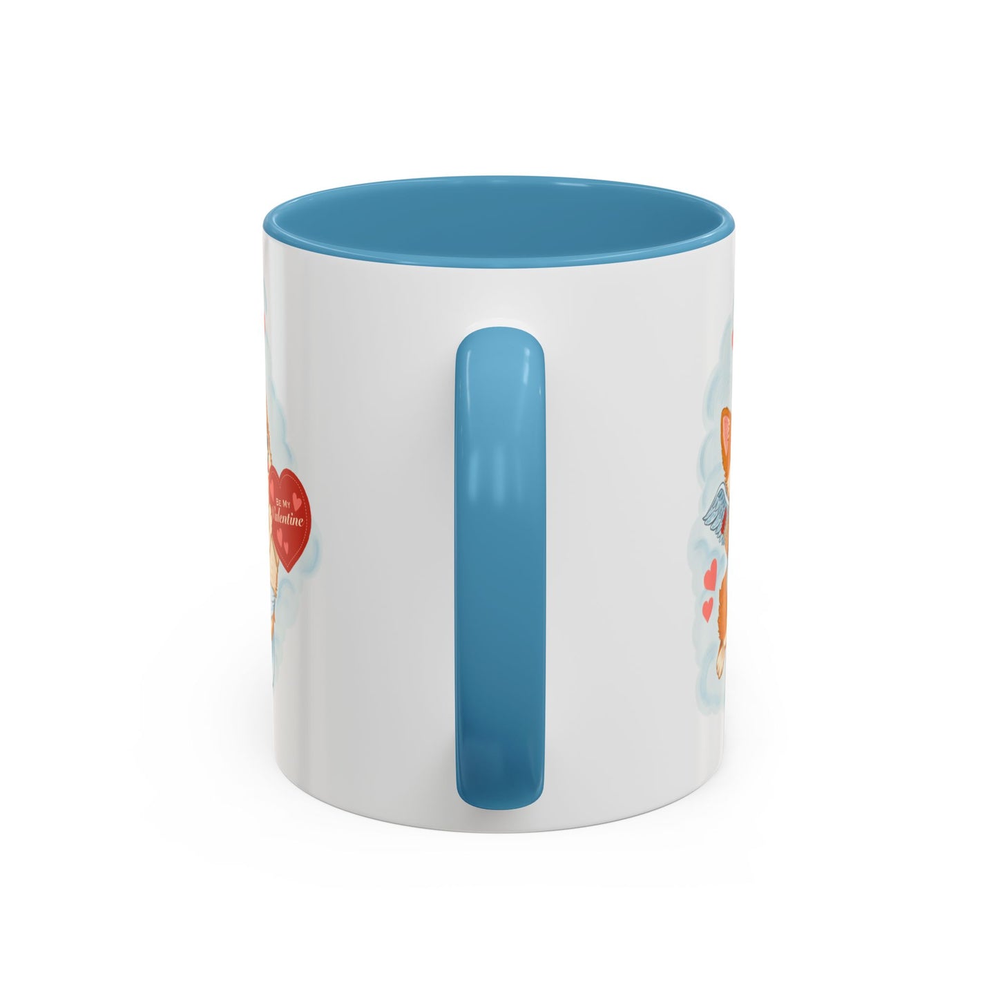 Valentine Corgi Coffee Mug — Cute 'Be Mine, Valentine' Accent Mug (11/15oz)