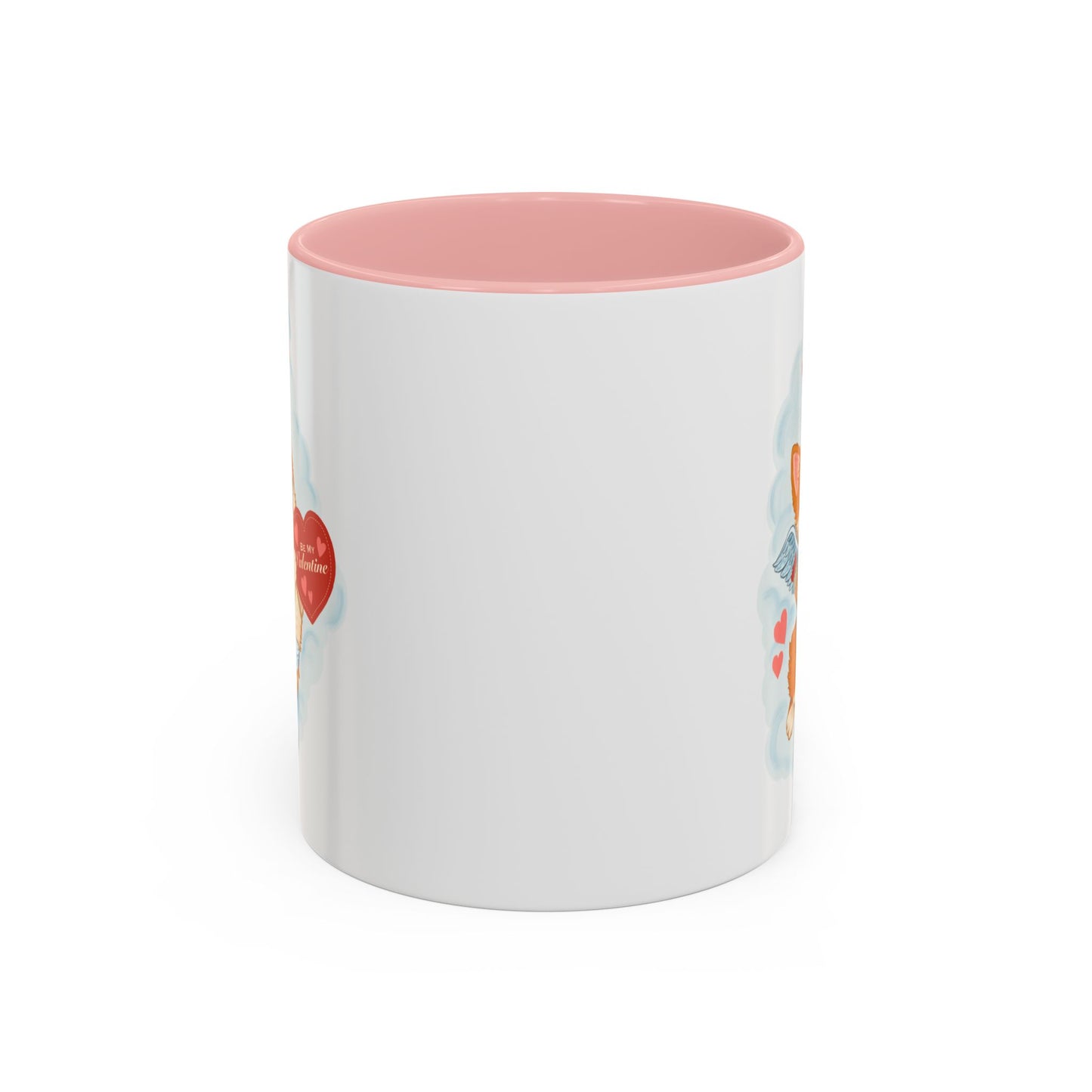 Valentine Corgi Coffee Mug — Cute 'Be Mine, Valentine' Accent Mug (11/15oz)