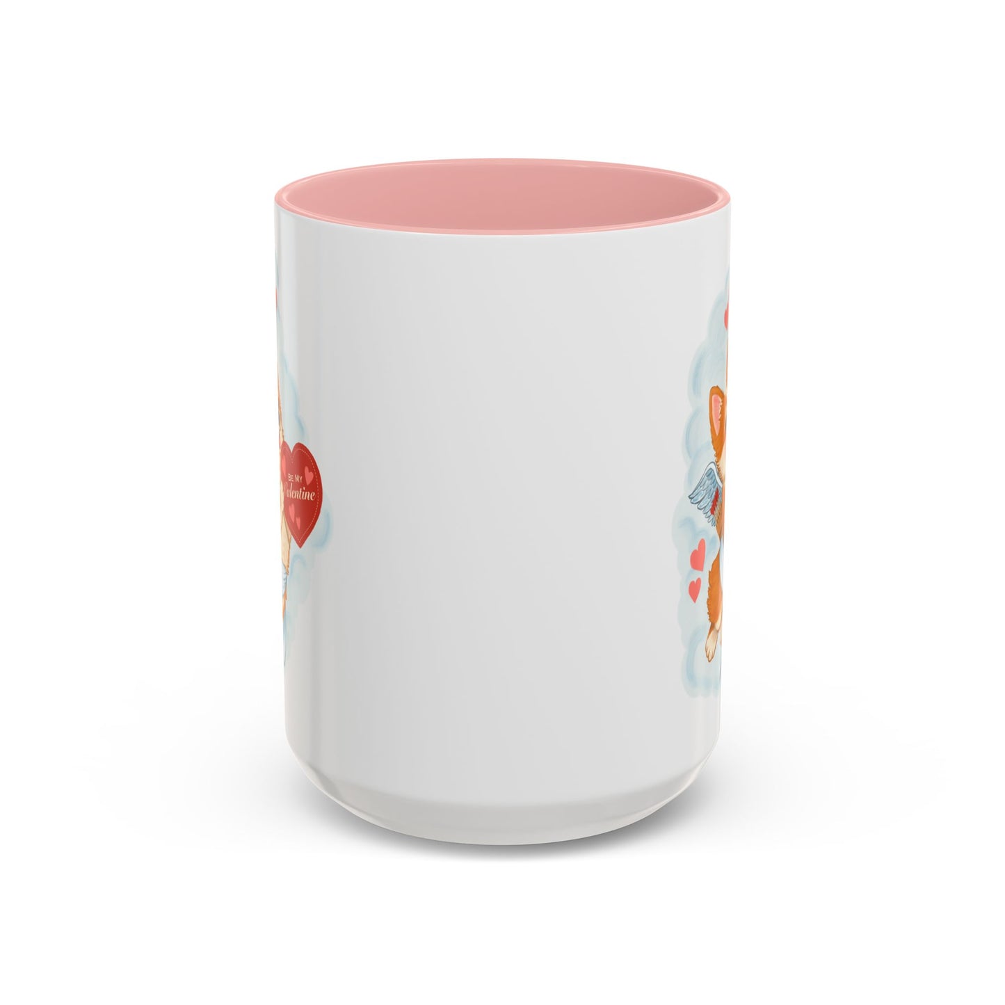Valentine Corgi Coffee Mug — Cute 'Be Mine, Valentine' Accent Mug (11/15oz)