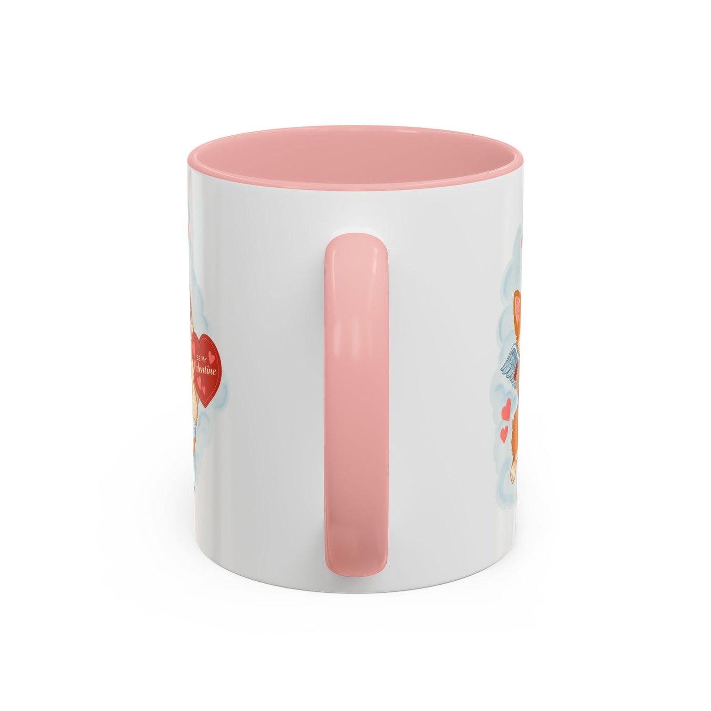 Valentine Corgi Coffee Mug — Cute 'Be Mine, Valentine' Accent Mug (11/15oz)