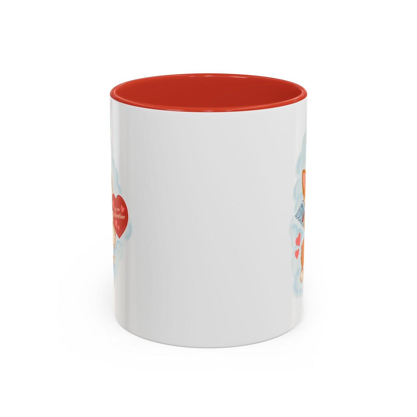 Valentine Corgi Coffee Mug — Cute 'Be Mine, Valentine' Accent Mug (11/15oz)