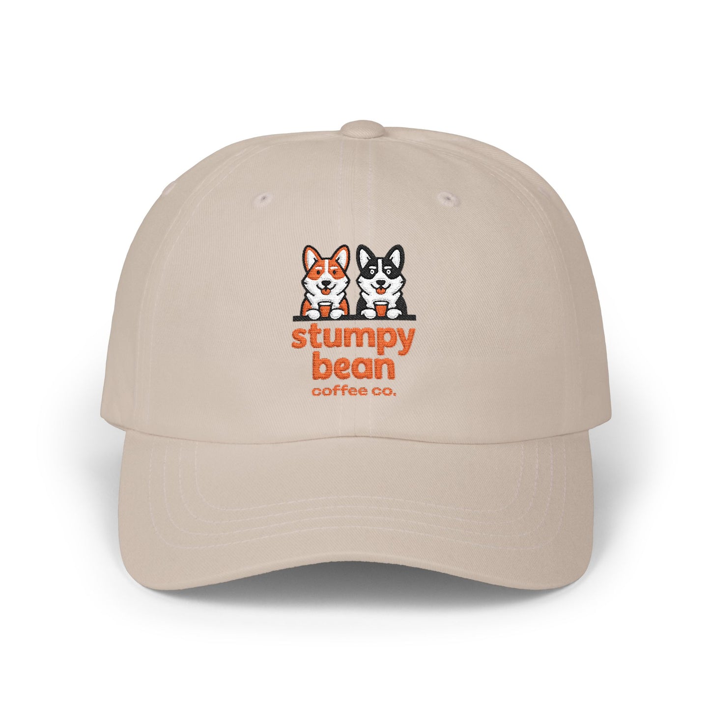 Stylish Classic Dad Cap with Stumpy Bean Logo