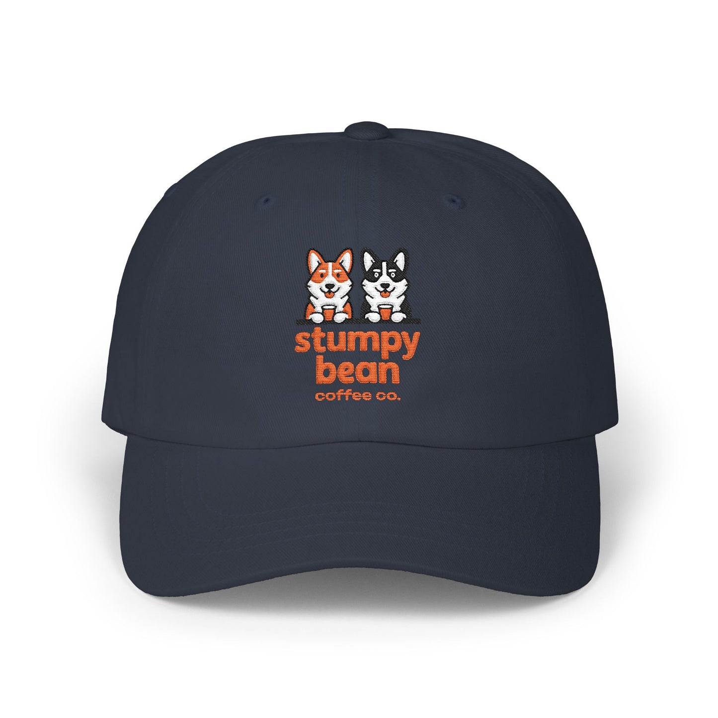 Stylish Classic Dad Cap with Stumpy Bean Logo